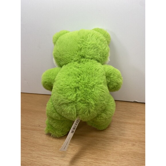 Walmart Green Frog Plush Stuffed Animal With Rainbow Bow Pastel Easter Kawaii - Picture 3 of 6